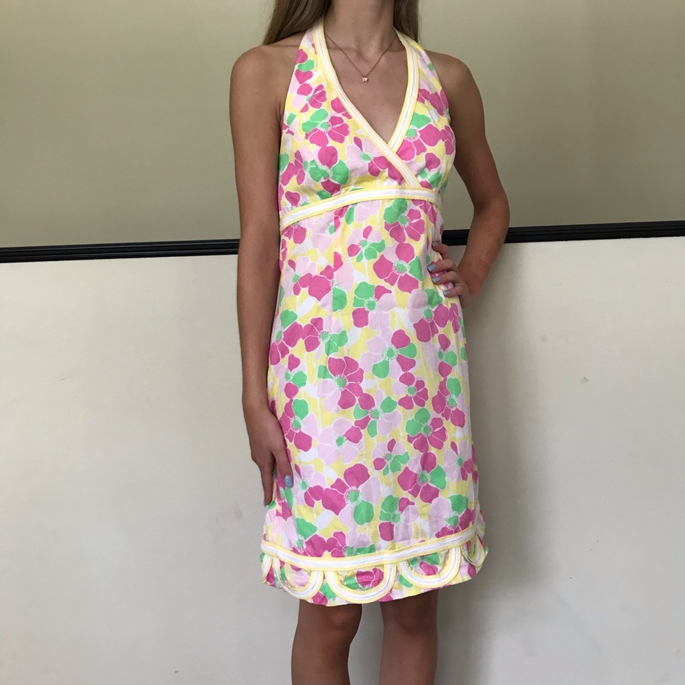 LP Halter Style Floral Dress / SZ 6